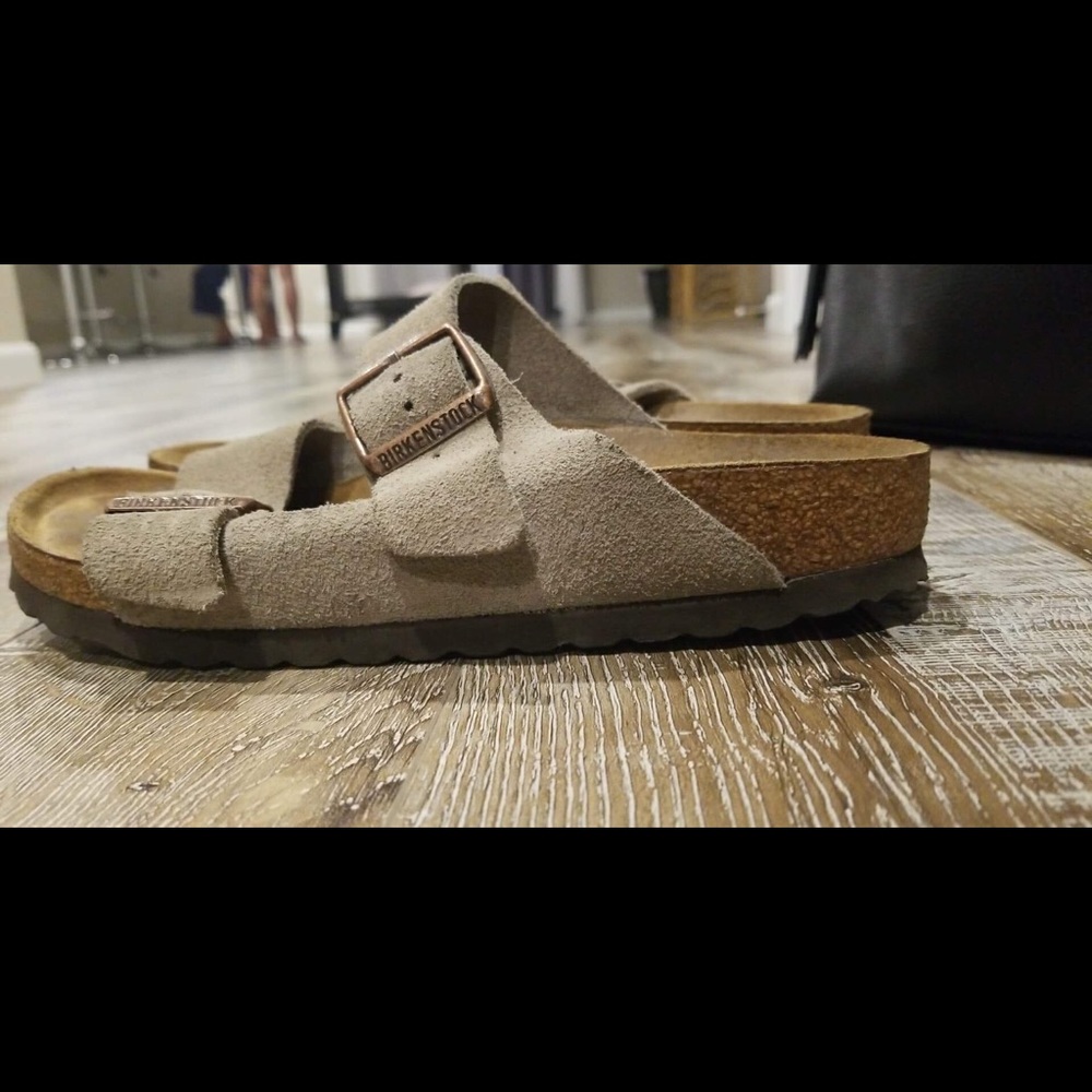 Birkenstock Arizona soft footbed suede